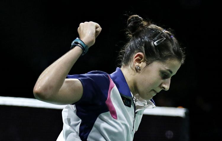 VERDENSMESTER. Med en sensationel sejr i Ballerup er Carolina Marin nu både europa- og verdensmester. 