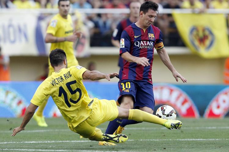 Dyrekøbt. Barcelonas sejr over Villareal blev ikke uden malurt i bægeret da flere af klubbens profiler blev skadet. 