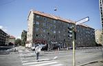 Nødhjælp. Fra denne bygning på Tagensvej i København solgte foreningen De Humanitære Hjerter Islamisk Stat-klistermærker. 