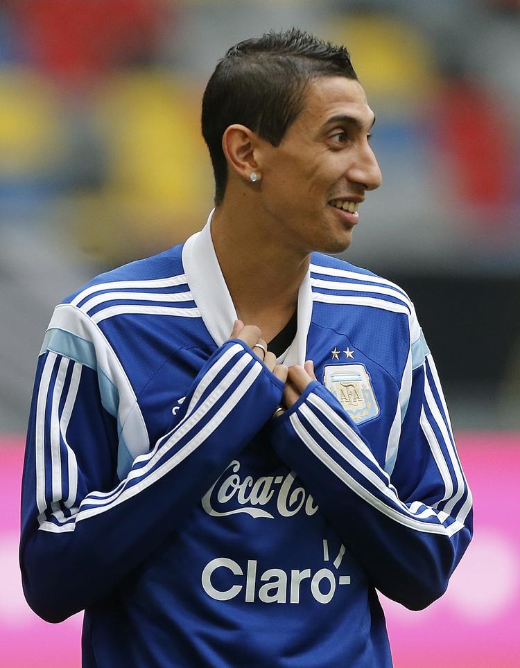 uenigheder. Angel Di Maria slog den britiske transferrekord med sit skifte til Manchester United. 