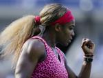 Let. Serena Williams fik langt mindre sved på panden i dag, end Caroline Wozniacki gjorde. 