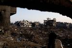 Ødelagt. Shijaia-området i Gazastriben blev bombet massivt af Israel under krigen mod Hamas. 