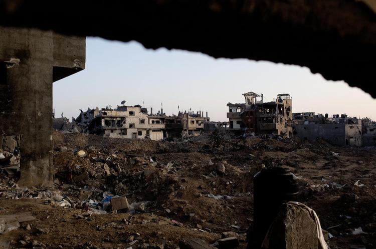 Ødelagt. Shijaia-området i Gazastriben blev bombet massivt af Israel under krigen mod Hamas. 
