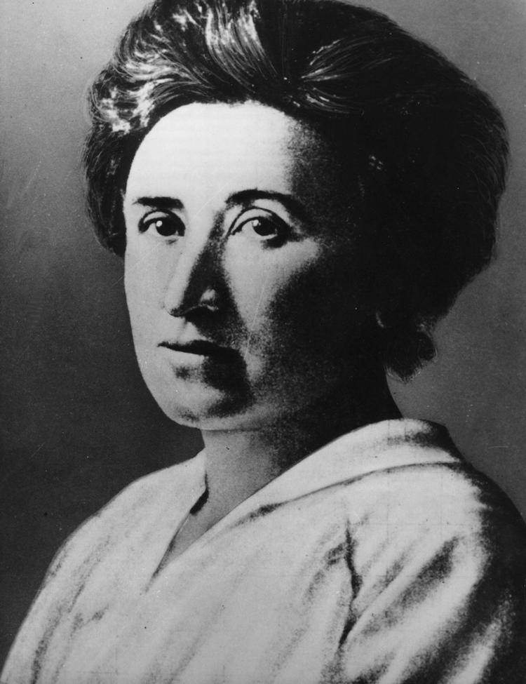 Venstrefløjsikon. Rosa Luxemburg stod bag den tyske Novemberrevolution i 1918. Året efter blev hun myrdet. 