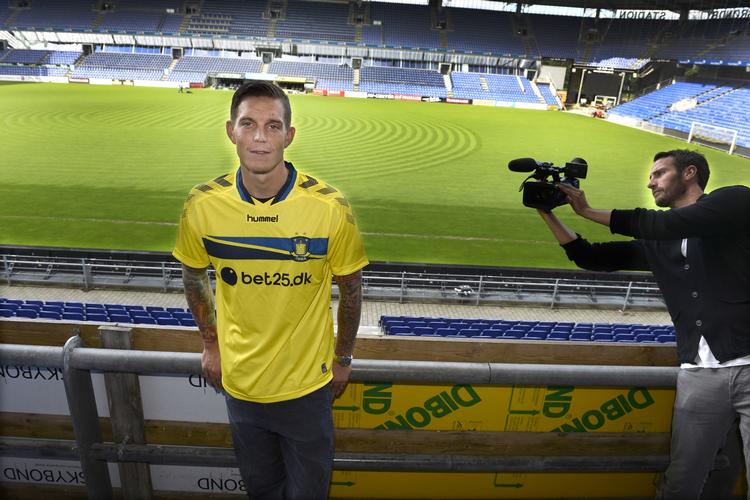 Daniel Agger præsenteres i Brøndby