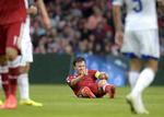 Udskældt. William Kvist blev skiftet ud efter Armenien havde bragt sig på 1-0. 