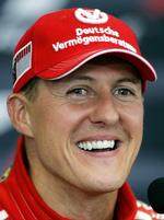 Hjem. Michael Schumacher. 