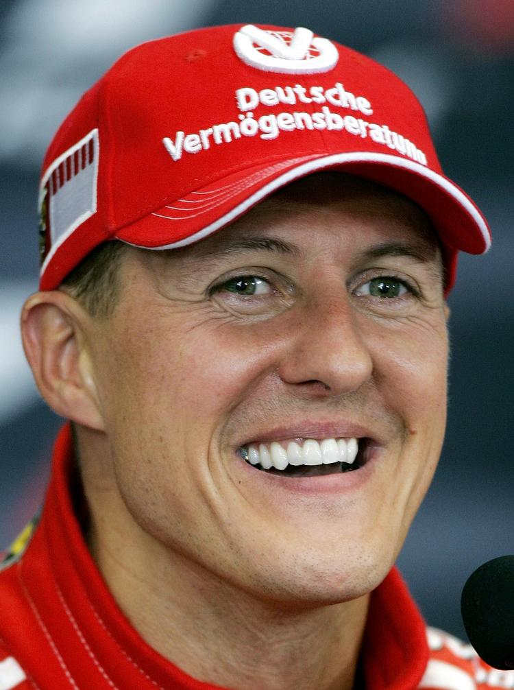 Hjem. Michael Schumacher. 