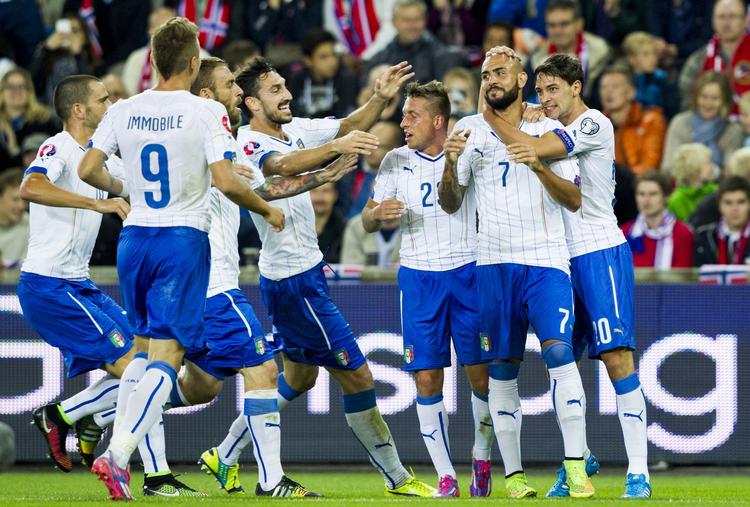 Sejr. To gange kunne italienerne juble i Oslo. 