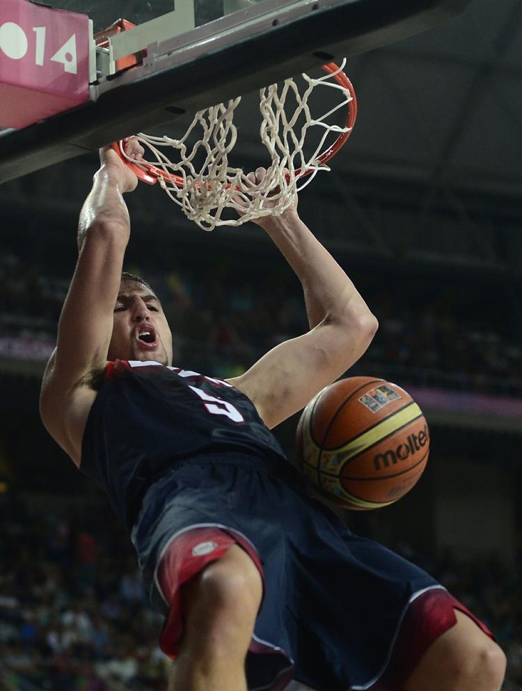 Topscorer. Klay Alexander Thompson var mest træfsikre amerikaner med 20 point. Bredden i den amerikanske trup afspejles ved, at samtlige 12 spillere scorede mindst fire point hver. 