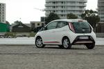 Forbedring. Toyota Aygo har nu fået bevis for, at sikkerheden er bedre end i forgængeren. Det samme gælder Peugeot 108 og Citroën C1. 