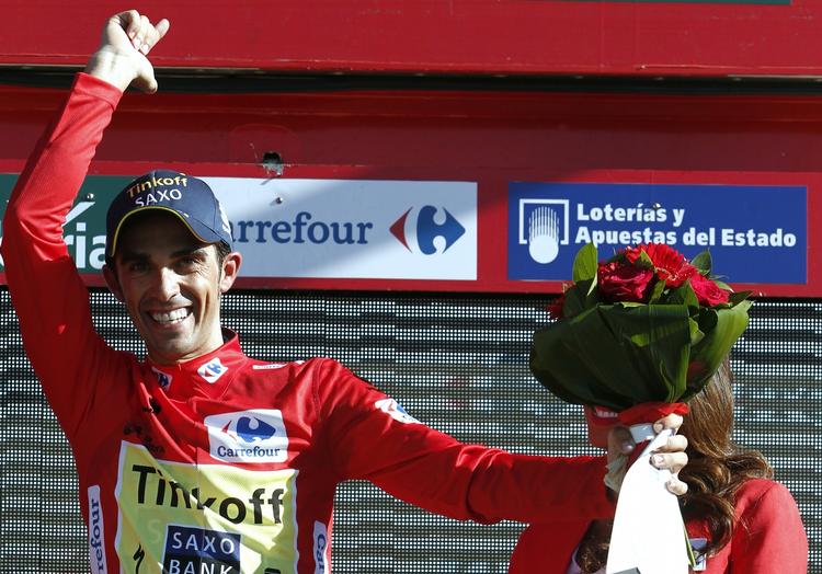 Rundtur. Contador har sat sig på Vuelta-tronen. 