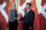 besøgsvenner. Helle Thorning-Schmidt besøger i denne uge Kina, hvor hun blandt andet har haft møder med landets præsident Xi Jinping. 