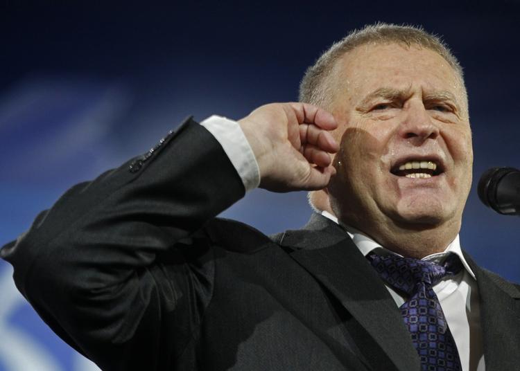 Sanktionsskrue. Nationalisten Vladimir Sjirinovskij. er en af de toppolitikere, der rammes af de nye EU-sanktioner. 