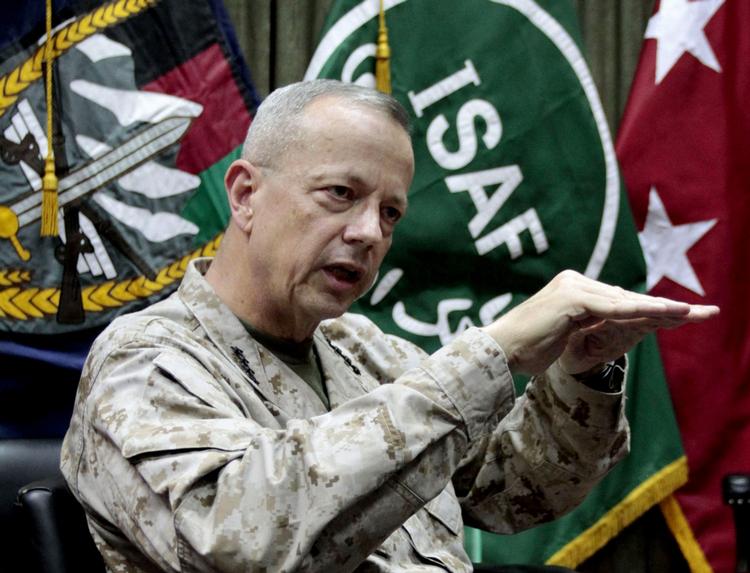 General. John Allen har blandt andet vakt opsigt med udtalelsen om, at IS »må udslettes. Hvis vi udsætter det nu, så kommer vi til at betale for det senere«. 