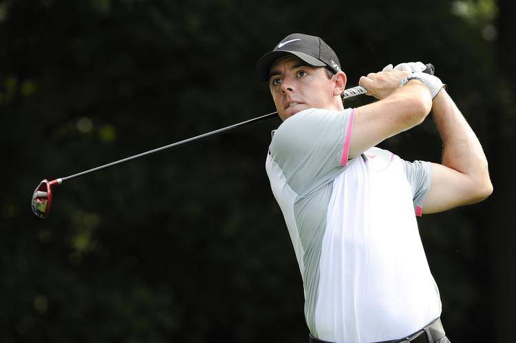 Titelbejler. Rory McIlroy er godt med i kampen om sejren i Atlanta. 