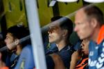 Daniel Agger kom slet ikke på banen, og måtte se holdkammeraterne tabe 0-2. 