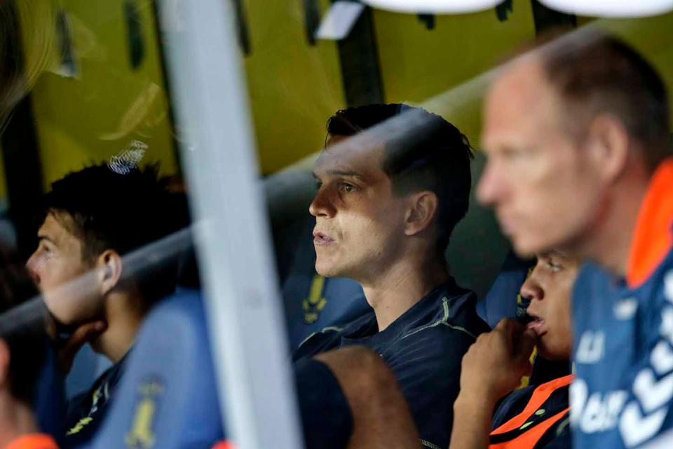 Daniel Agger kom slet ikke på banen, og måtte se holdkammeraterne tabe 0-2. 