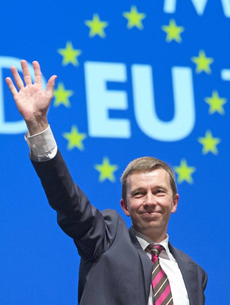 SEJR. I foråret kom lederen af Alternative für Deutschland, Bernd Lucke, i Europaparlamentet. Nu stormer partiet f rem hjemme i Tyskland. 
