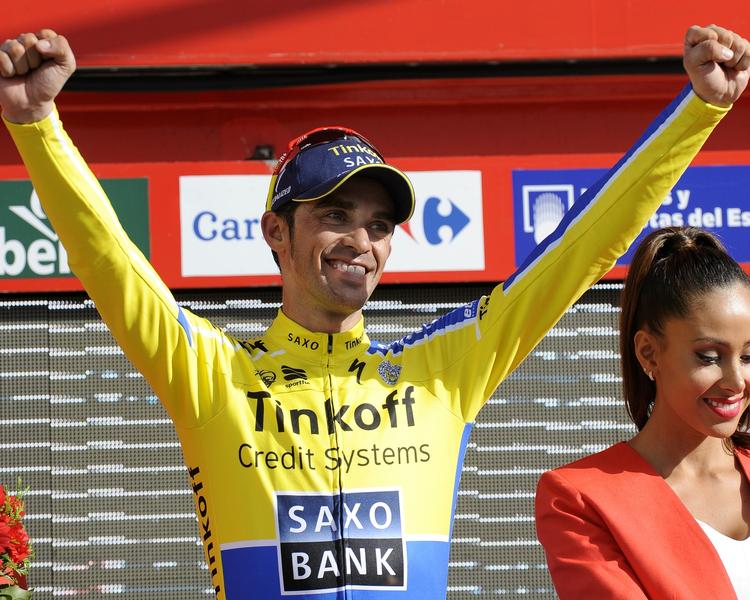 VINDER. Vuelta a Espana fik spansk vinder, da Alberto Contador som ventet sejrede sammenlagt. 
