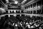 Koncert. Landsdelsorkestrene vil forsøge at overtage nogle af de opgaver, som det lukningstruede DR UnderholdningsOrkestret (DRUO) har varetaget førhen. Her ses UnderholdningsOrkestret i koncerthuset Wiener Konzerthaus i Wien. 