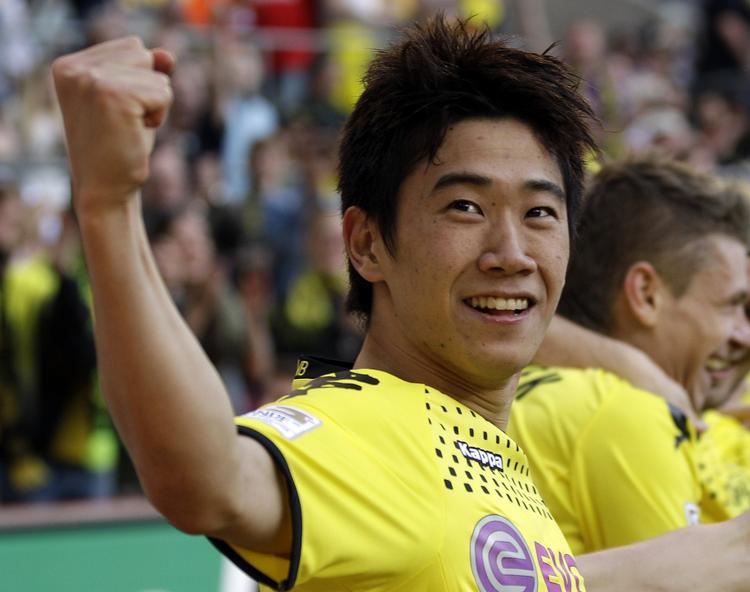 populær. Shinji Kagawa er vendt tilbage til Dortmunds gule outfit efter et skuffende ophold i Manchester United. 