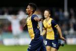 Vinder. Den tidligere Brøndby-spiller Quincy Antipas har indtil videre optrådt i seks superligakampe for Hobro. 