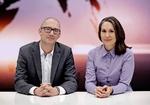 Medier. Studieværten Anja Bo, der her ses sammen med Niels Krause-Kjær, er i dag blevet fyret af DR. 