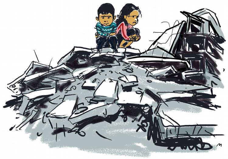 Tegning: Mette Dreyer 