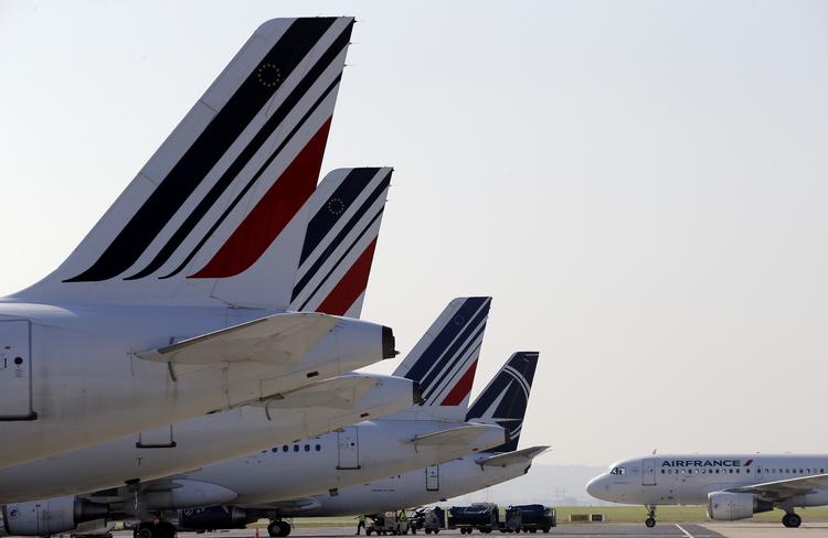 Groundet. Flyselskabet Air France er ramt af en større stjrejke. 