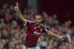 Jubel. West Hams Winston Reid jubler over scoringen til 1-0. 