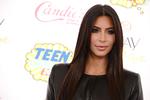 Nøgenbilleder af realitystjernen Kim Kardashian - her fotograferet fuldt påklædt - florerer tilsyneladende på internettet. 