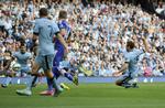 1-1. Med en glidende inderside satte Frank Lampard udligningen ind mod sin tidligere klub. 