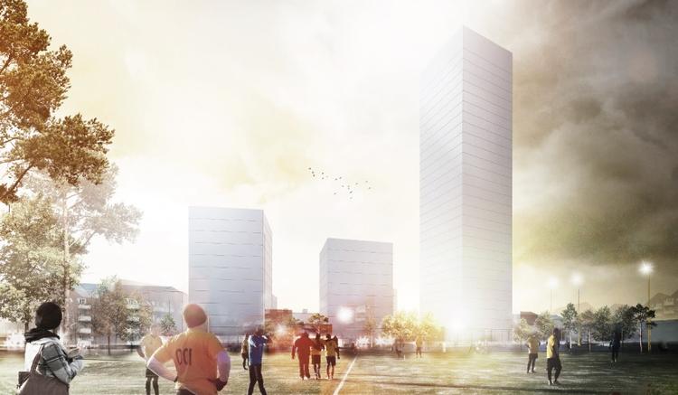 opadstræbende. De 700 ungdomsboliger skal ligge på Borgmestervangen 5 i København N. 