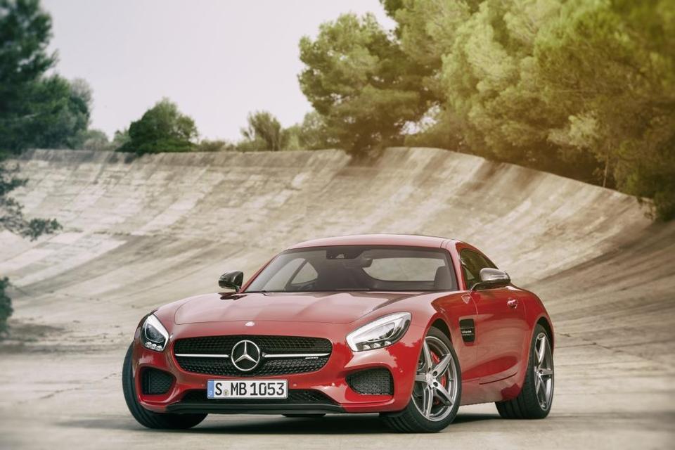 Skrap. Mercedes-AMG GT har 510 hestekræfter at gøre godt med. Foto: Mercedes 