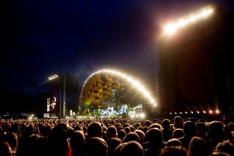 Modtræk. Tinderbox vil trække 45.000 publikummer til Fyn. Nu går fire af landets største festivaler sammen mod den ny konkurrent. (arkivfoto fra Roskilde Festival) 