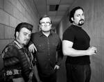 Drengene. Ricky, Bubbles og Julian er omdrejningspunktet i kultshowet 'Trailer Park Boys'. 