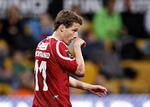 ELIMINERET. Selv om Morten Nordstrand scorede mod SC Egedal, røg FC Nordsjælland ud mod danmarksserieklubben. 
