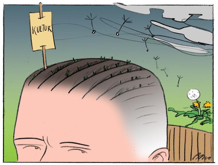 Tegning. Per Marquard Otzen 