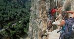 Tosset. El Caminito del Rey er en af den slags vandreruter, der tiltrækker daredevils fra hele verden. 
