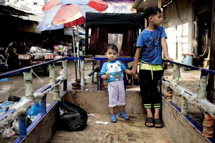 Ødelagt. Politiken besøgte bydelen Shijaia i Gaza City under en våbenhvile under krigen mellem Hamas og Israel. Området hører nu atter under en samlingsregering mellem Fatah og Hamas. 