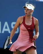kvartfinaleklar. Caroline Wozniacki var en klasse bedre end den australske modstander Casey Dellacqua. 