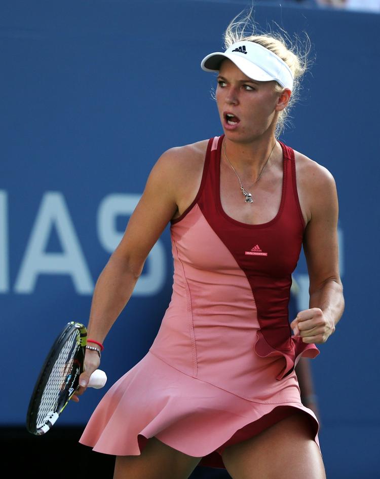 kvartfinaleklar. Caroline Wozniacki var en klasse bedre end den australske modstander Casey Dellacqua. 