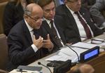 Storpolitik. Bekæmpelsen af Islamisk Stat er et af de store punkter under FN's generalforsamling i New York, hvor også Frankrigs udenrigsminister, Laurent Fabius, deltager. 