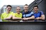 EM-KLAR. Til november er det Troels Harry, Oliver Dupont, Mikkel Krause og Rasmus Stjerne, der skal repræsentere Danmark ved EM. 