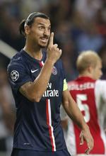 tvivlsom. Zlatan Ibrahimovic under seneste opgør for PSG i Champions League mod Ajax. 