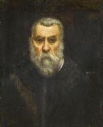 Selvportræt. Den italienske kunstmaler Tintoretto (1518-1594) blev, på grund af sin fantastiske energi, kaldt Il Furioso. Romanen handler om hans liv og hans yndlingsdatter. 
