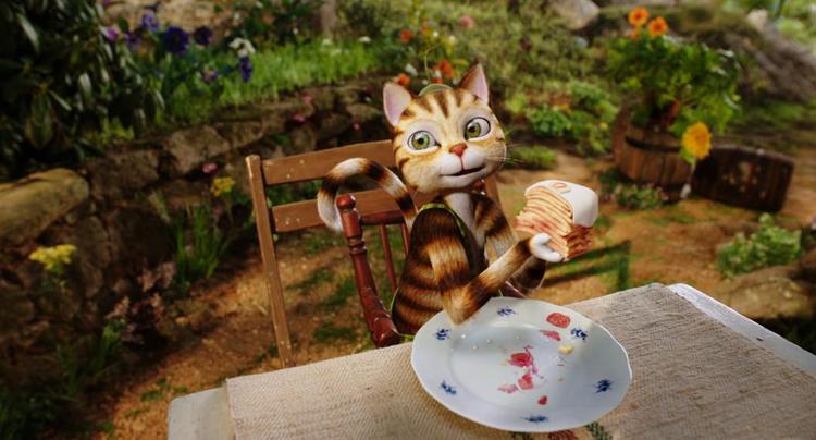 Findus fik sit navn, da han ankom i en papkasse til konservegrønærter. PR-foto: SF-film 