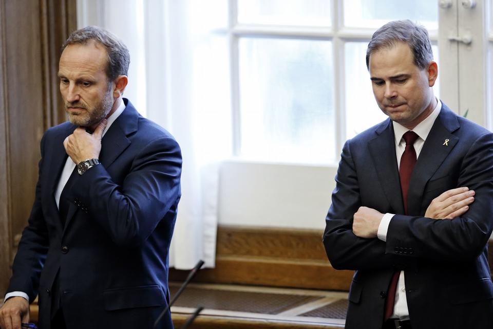 Udenrigsminister Martin Lidegaard og forsvarsminister Nicolai Wammen. 