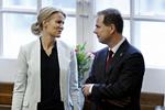 Statsminister Helle Thorning-Schmidt og forsvarsminister Nicolai Wammen. 